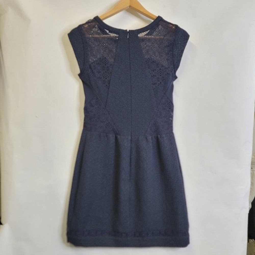 The Kooples Lace accent Skater dress